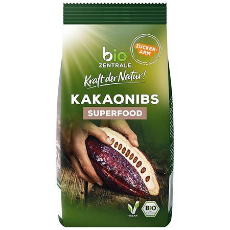 ☕ biozentrale Bio Superfood Kakaonibs, 200g ab 3,89€ (statt 7€)