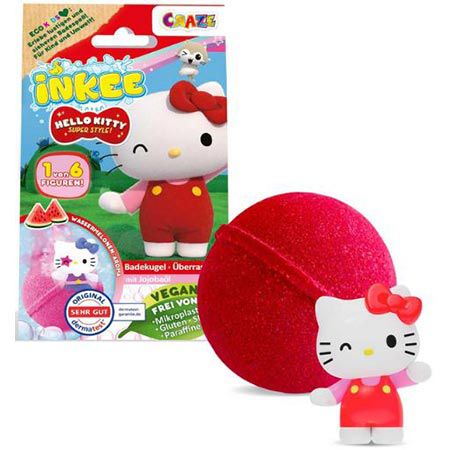 🧼 INKEE Hello Kitty Badebombe mit Überraschung ab 2,54€ (statt 4€)