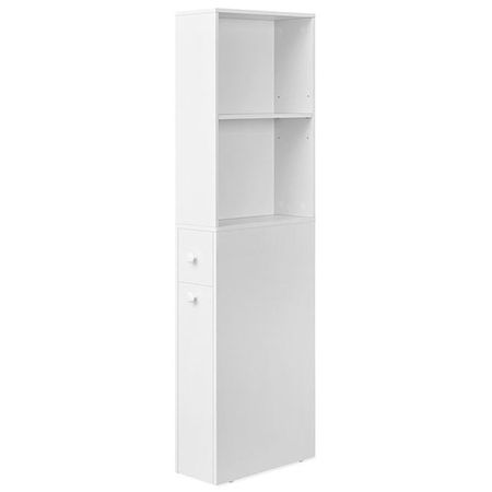 Vasagle Schmaler Badezimmschrank in Weiß für 43,99€ (statt 65€)