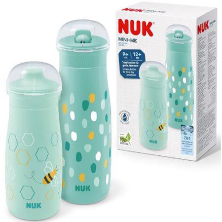 2er Pack NUK Mini-Me Sip Set ab 9 Monaten für 11,72€ (statt 20€)