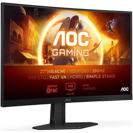 🖥️ AOC C27G4ZXED 27″ Full-HD Gaming Monitor mit bis 280Hz für 179€ (statt 239€)