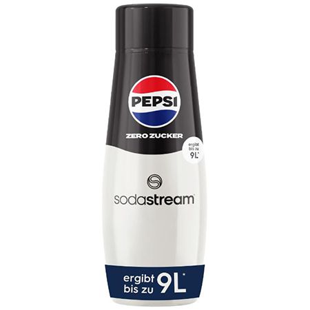 🥤 SodaStream Sirup Pepsi Zero Zucker (ergibt 9 Liter) ab 3,10€ (statt 4,29€)