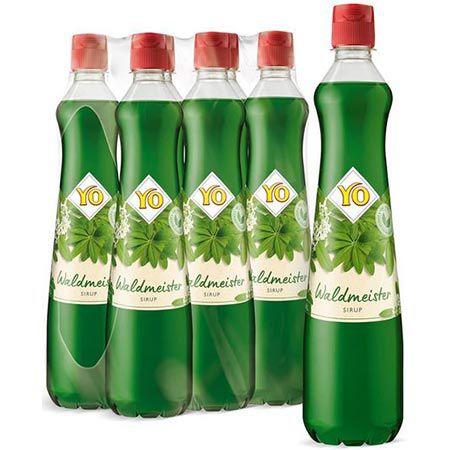 6er Pack YO Sirup Waldmeister, je 700 ml ab 14,14€ (statt 23€)