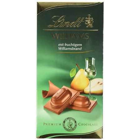 🍐 12er Pack Lindt & Sprüngli Williams Tafel, je 100g für 28,62€ (statt 32€)