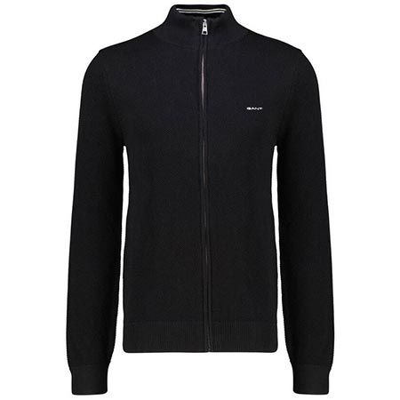 GANT Strickjacke aus Baumwoll-Piqué in 4 Farben für je 86,85€ (statt 105€)