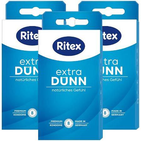 24er Pack Ritex Extra dünn Kondome für 11,17€ (statt 20€)