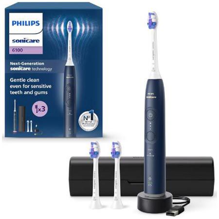 Philips HX7403/01 Sonicare 6100 elektrische Zahnbürste für 90,99€ (statt 112€)