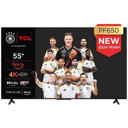 📺 TCL 55PF650 55″ 4K Ultra HD Smart LED Fire TV für 319€ (statt 399€)