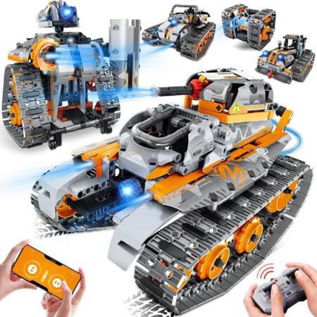 JOYTREKY 5-in-1 Technik Roboter Bauspielzeug mit App & Fernsteuerung für 22,35€ (statt 52€)