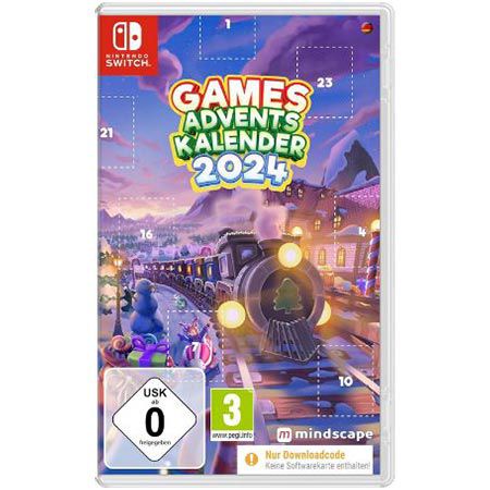 Games Adventskalender 2024 (Code in a Box) (Nintendo Switch) für 5,99€ (statt 24€)