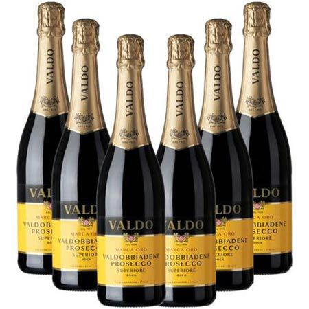 6 Flaschen Valdo Marca Oro Valdobbiadene Prosecco Superiore DOCG für 48,99€ (statt 59€)