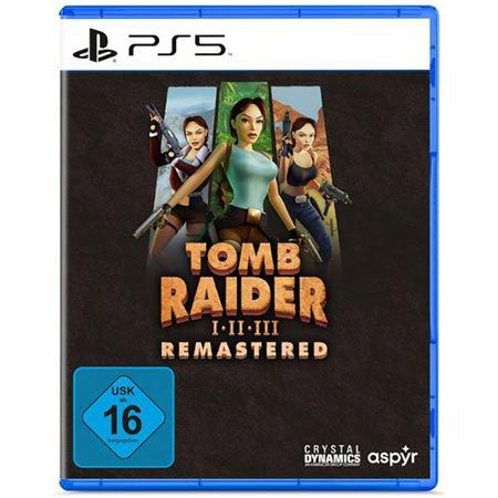 Tomb Raider 1-3 Remastered – Playstation 5 für 24,99€ (statt 31€)