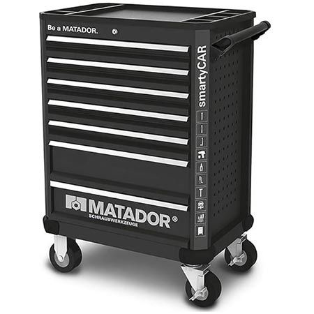 🔧 Matador Ratio Werkstattwagen, bestückt, 150 teilig für 496,82€ (statt 658€)