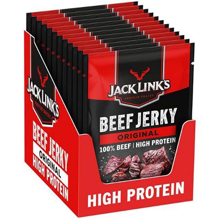 12er Pack Jack Links Beef Jerky Original, je 60g ab 41,57€ (statt 47€)