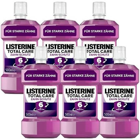 🦷 6er Pack Listerine Total Care Zahn-Schutz Mundwasser ab 18,68€ (statt 30€)