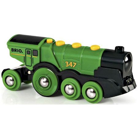 🚂 BRIO World 33593 Grüner Gustav elektrische Lok für 11,36€ (statt 18€)