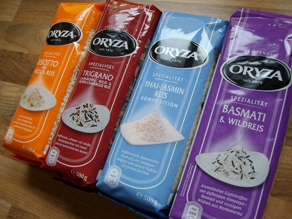 Beim Kauf von ORYZA Reis einmal ORYZA Hülsenfrüchte gratis dazu