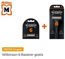 Klingen des Wilkinson 6 kaufen – einen Wilkinson 6 Rasierer gratis dazu