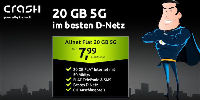 🔥 Telekom Allnet Flat mit 20GB 5G für 7,99€ mtl.