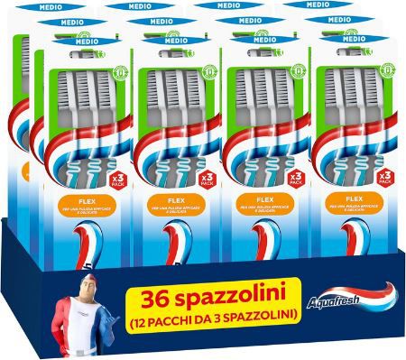 🪥 36er Pack Aquafresh Interdental Tris  Zahnbürsten ab 8,70€ (statt 15€)   Nur 0,24€ pro Bürste