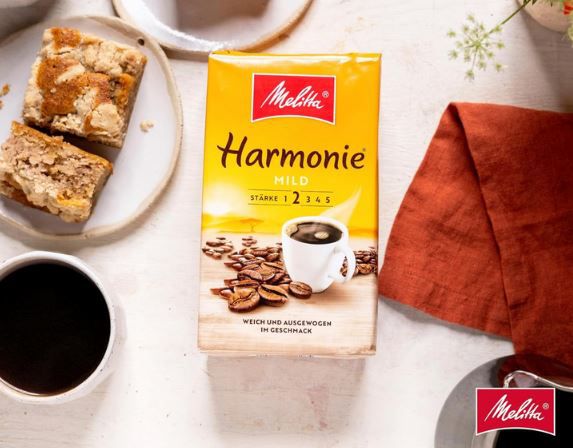 ☕ 6er Pack Melitta Harmonie Mild Filter Kaffee, je 500g ab 22,25€ (statt 30€)