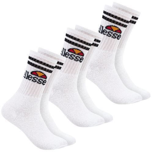 🧦 3er Pack ellesse Vulloni Unisex Socken in Schwarz oder Weiß ab 6,66€ (statt 15€)