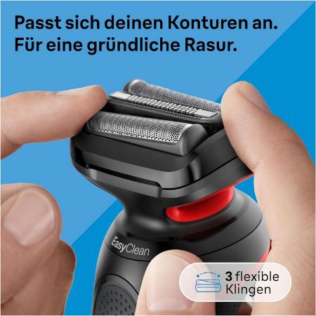 Braun 51 R1000s Series 5 Elektrorasierer für 59,99€ (statt 71€)