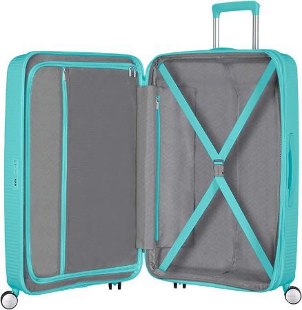 American Tourister Soundbox Spinner L, 97/110L für 111,60€ (statt 129€)