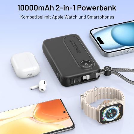 GOODaaa 2 in 1 USB C/A Power Bank mit 10.000mAh, 22,5W für 21,99€ (statt 40€)