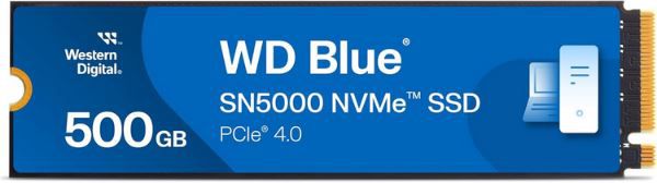 WD Blue SN5000 NVMe SSD mit 500 GB für 48,99€ (statt 56€)