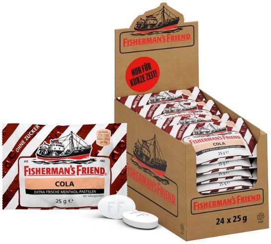 24er Pack Fishermans Friend Cola Bonbons ab 8€ (statt 20€)