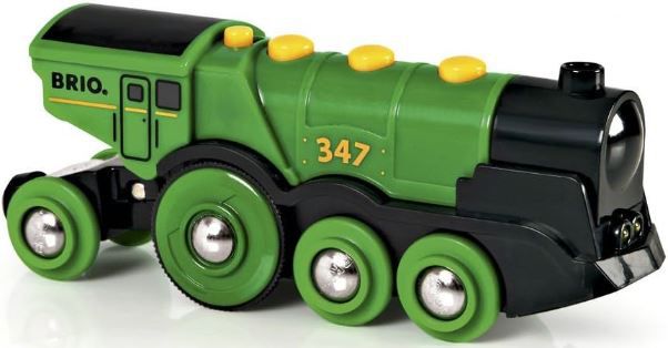 🚂 BRIO World 33593 Grüner Gustav elektrische Lok für 11,36€ (statt 18€)