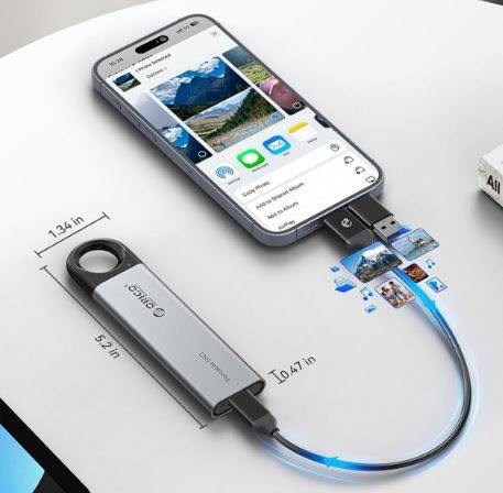 ORICO C10 Externe USB SSD mit 1TB bis zu 1.050MB/s für 68,19€ (statt 98€)