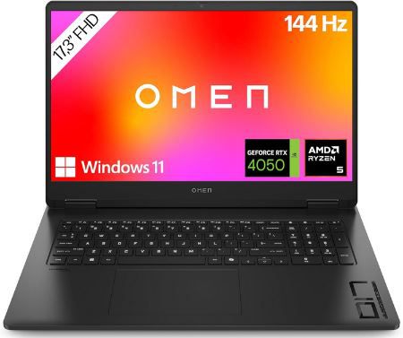 💻 HP Omen 17,3 FHD Gaming Laptop mit Ryzen 5 8645HS, RTX 4050 für 899€ (statt 1.199€)