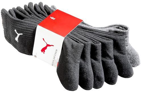 6er Pack PUMA Crew Socks Unisex Socken für 13,94€ (statt 18€)