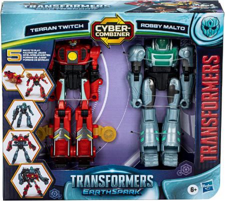 Transformers EarthSpark Cyber Combiner Action Figuren für 15,81€ (statt 30€)