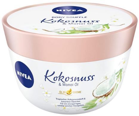 🧴 5x NIVEA Body Soufflé Kokosnuss & Monoi Öl, je 200ml ab 12,97€ (statt 21€)