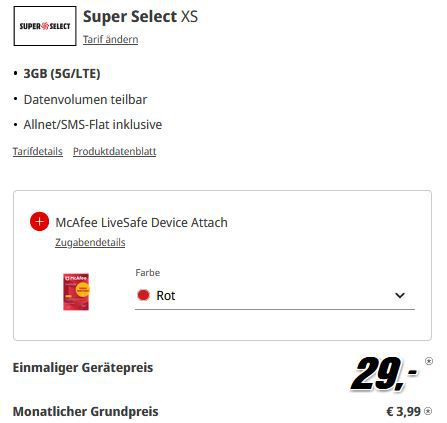 🔥 Mit Gewinn! Honor Magic 6 Lite 5G für 29€ + o2 (Super Select) Flat mit 3GB für 3,99€ mtl.