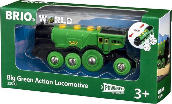 🚂 BRIO World 33593 Grüner Gustav elektrische Lok für 11,36€ (statt 18€)