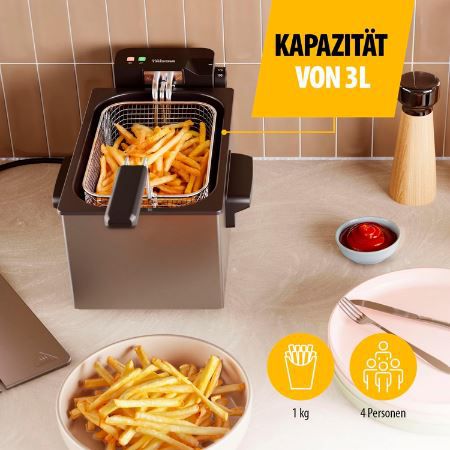 🍟 Tristar FR 9325 Fritteuse mit 3L für 29,74€ (statt 35€)