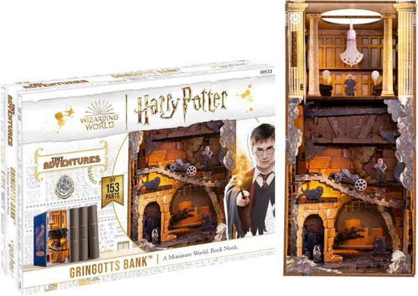 🎁 Revell Tiny Adventures Harry Potter Gringotts Bank 3D Miniaturhaus für 35,98€ (statt 50€)