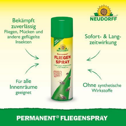 Neudorff Permanent FliegenSpray, 500ml für 6,99€ (statt 13€)