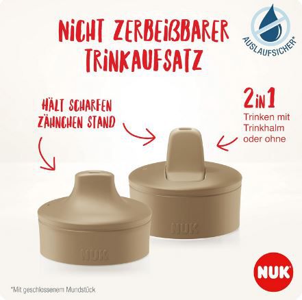 2er Pack NUK Mini Me Sip Set ab 9 Monaten für 11,72€ (statt 20€)