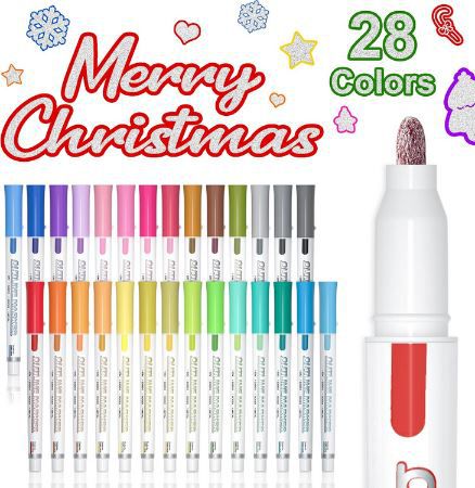 ✏️ 28er Pack Shuttle Art Glitzerstifte Set für 10,99€ (statt 20€)