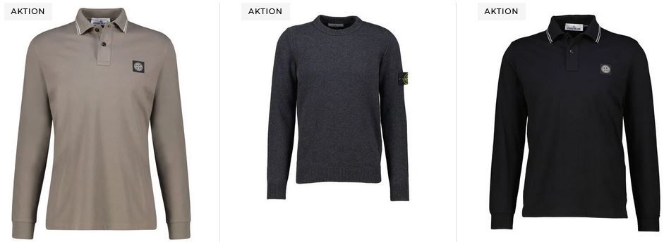 👕 engelhorn:  30% Rabatt auf Stone Island Premium Kleidung   Shirts, Jacken, Hosen, etc.