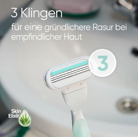 8er Pack Gillette Venus Smooth Sensitive Rasierklingen für 15,49€ (statt 22€)