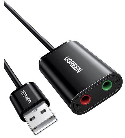 UGREEN Externe USB Soundkarte für 8,49€ (statt 12€)