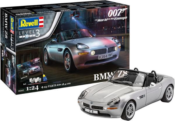 Revell James Bond BMW Z8 Modellbausatz, Maßstab 1:24 für 33,60€ (statt 38€)