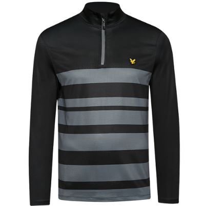 Lyle & Scott Wide Stripe 1/4 Zip Sweatshirt für 28,94€ (statt 46€)