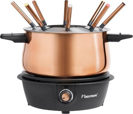 Bestron elektrisches Fondue Set inkl. Spritzschutz für 32,29€ (statt 39€)